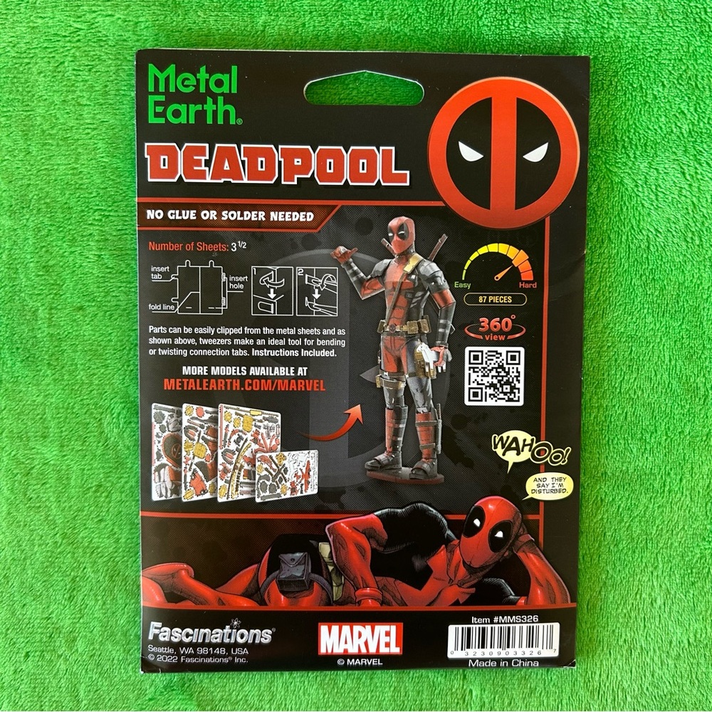 Deadpool Steel Model Kit - Picture 2 of 6